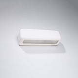Keramik Wandleuchte Subani Weiß, E27, Modernes Design-Leuchtezauber
