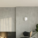 Wandleuchte Impact Weiß, Designlampe, E27, Led-Kompatibel-Leuchtezauber