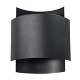 Wandleuchte Impact Schwarz, Modernes Design, E27, Led-Fähig-Leuchtezauber