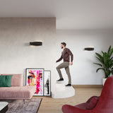 Keramik Wandleuchte Sigma Schwarz, E27, Modern, Led-Fähig-Leuchtezauber