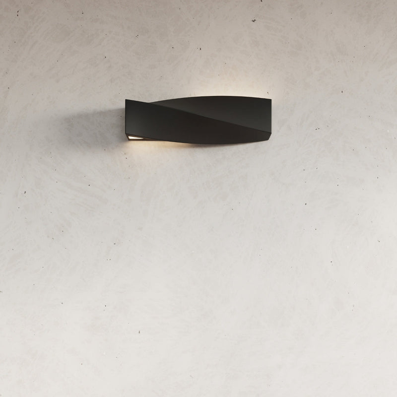 Keramik Wandleuchte Sigma Schwarz, E27, Modern, Led-Fähig-Leuchtezauber