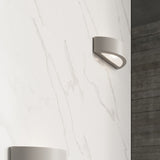 Keramik Wandleuchte Atena Grau, E27, Modernes Design-Leuchtezauber