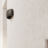 Wandleuchte Pontius Schwarz, Keramik, E27, Modern-Leuchtezauber