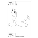 Tischleuchte Arby Schwarz – Schlichte Designlampe Mit Kegelform-Leuchtezauber