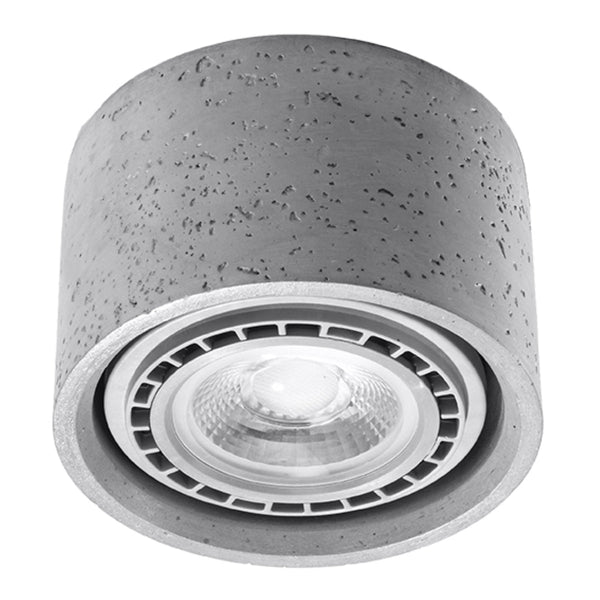 Deckenleuchte Basic 1 Beton Einflammige Beton-Deckenlampe – Kompakt & Stilvoll-Leuchtezauber