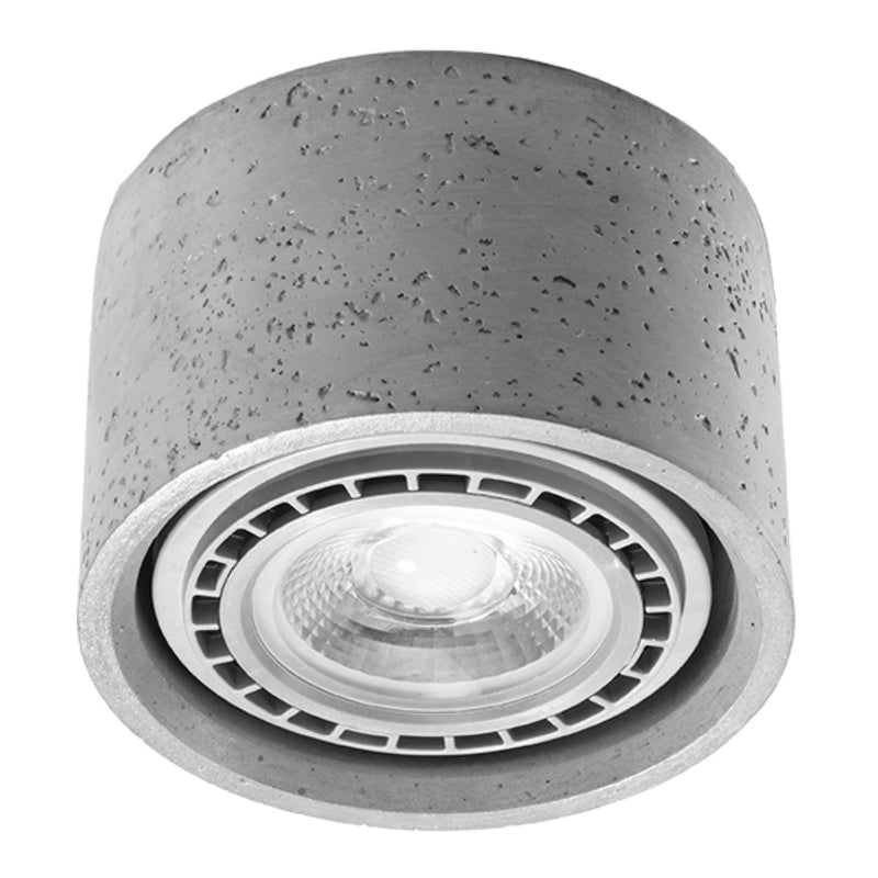 Deckenleuchte Basic 1 Beton Einflammige Beton-Deckenlampe – Kompakt & Stilvoll-Leuchtezauber