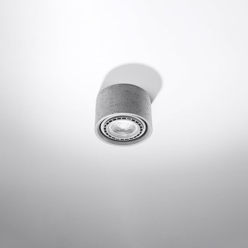 Deckenleuchte Basic 1 Beton Einflammige Beton-Deckenlampe – Kompakt & Stilvoll-Leuchtezauber