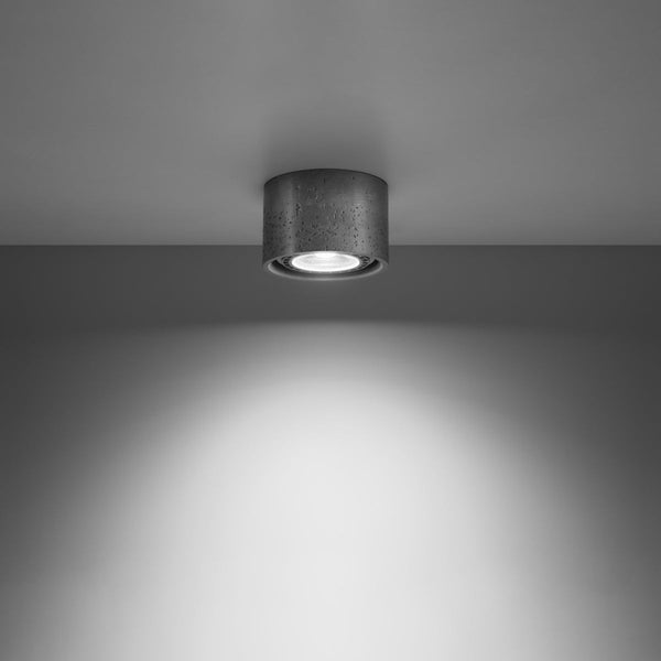Deckenleuchte Basic 1 Beton Einflammige Beton-Deckenlampe – Kompakt & Stilvoll-Leuchtezauber