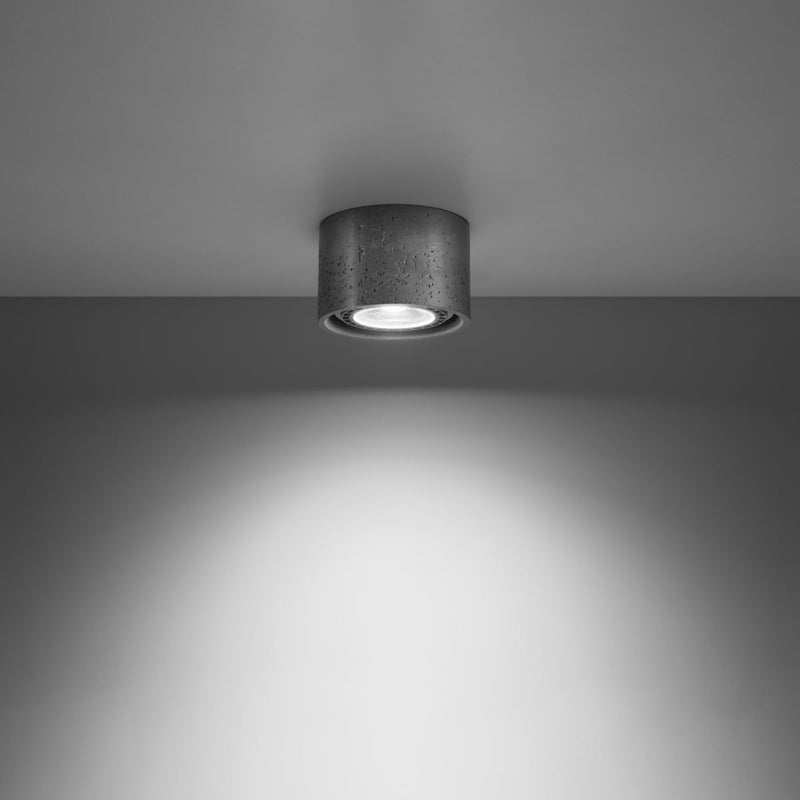 Deckenleuchte Basic 1 Beton Einflammige Beton-Deckenlampe – Kompakt & Stilvoll-Leuchtezauber