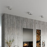 Deckenleuchte Basic 2 Beton Zweiflammige Betonlampe – Schlicht & Funktional-Leuchtezauber