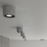 Deckenleuchte Basic 2 Beton Zweiflammige Betonlampe – Schlicht & Funktional-Leuchtezauber