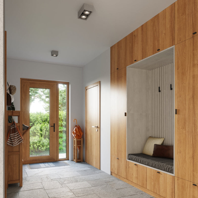 Deckenleuchte Quatro 1 Beton Einflammige Beton-Deckenleuchte – Minimalistisch & Modern-Leuchtezauber