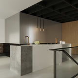 Hängeleuchte Mozaica 1-Flammig Schwarz/Kupfer-Leuchtezauber