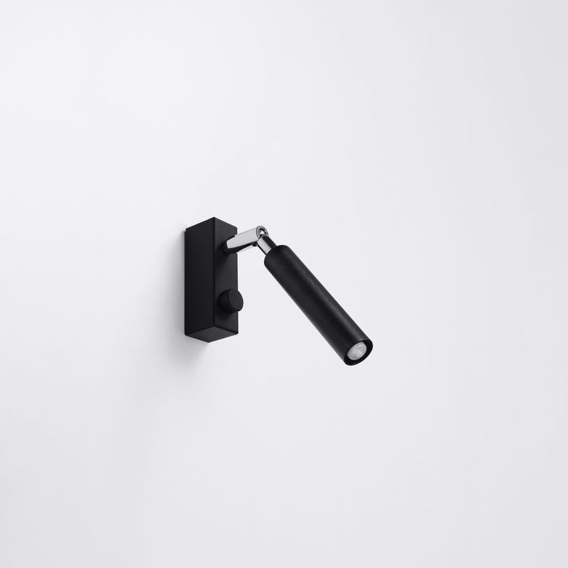 Wandleuchte Eyetech 1 Schwarz LED-Leuchtezauber