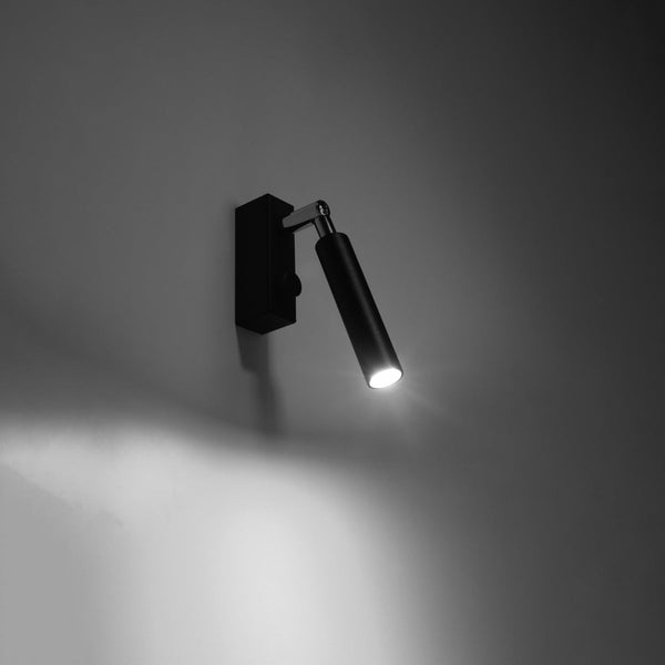 Wandleuchte Eyetech 1 Schwarz LED-Leuchtezauber