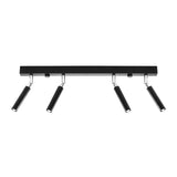 Deckenleuchte Eyetech 4 Schwarz Vierflammige Schwarze Deckenleuchte – Kompakt & Flexibel-Leuchtezauber