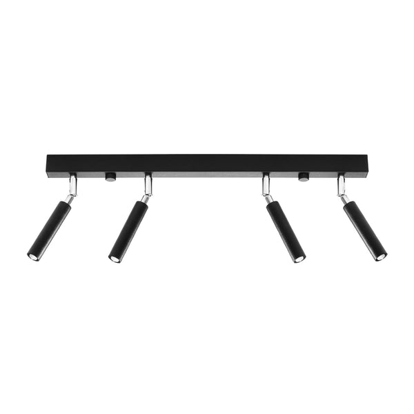 Deckenleuchte Eyetech 4 Schwarz Vierflammige Schwarze Deckenleuchte – Kompakt & Flexibel-Leuchtezauber