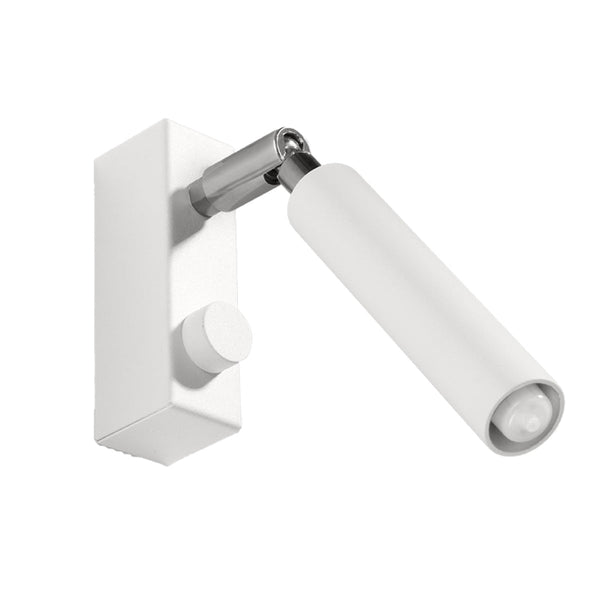 Moderne Wandleuchte Eyetech 1 Weiß LED-Leuchtezauber