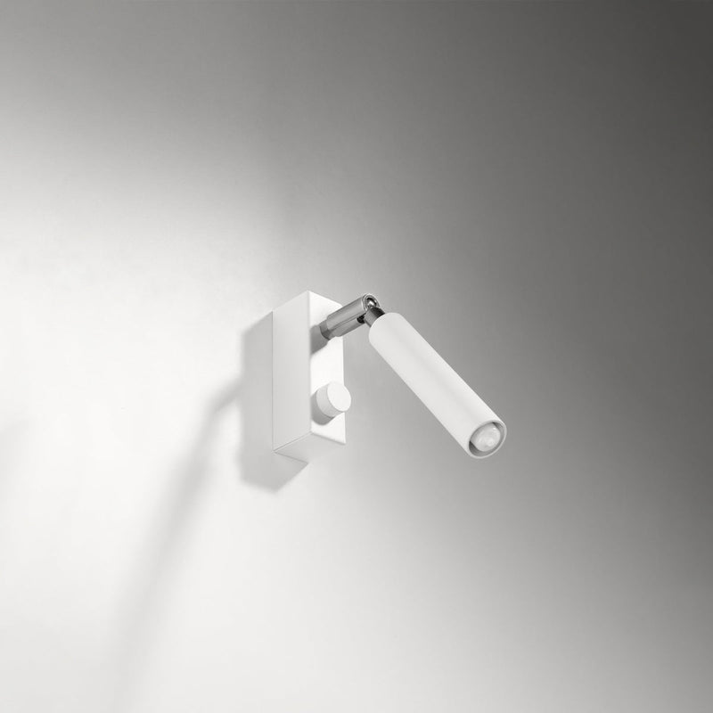 Moderne Wandleuchte Eyetech 1 Weiß LED-Leuchtezauber