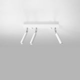 Deckenleuchte Eyetech 3 Weiß 3-Flammige Weiße Spot-Deckenlampe – Clean & Vielseitig-Leuchtezauber