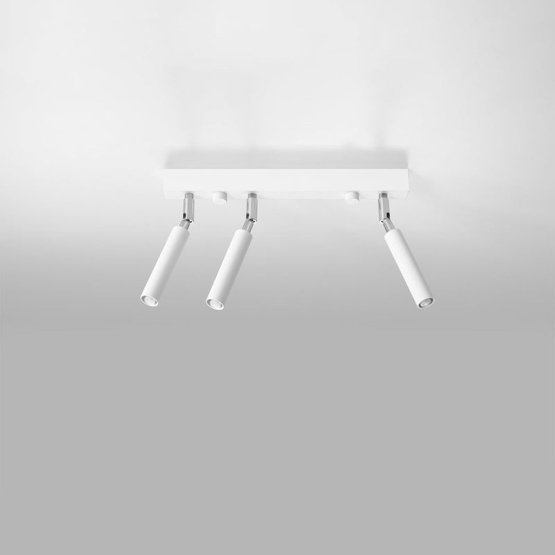 Deckenleuchte Eyetech 3 Weiß 3-Flammige Weiße Spot-Deckenlampe – Clean & Vielseitig-Leuchtezauber