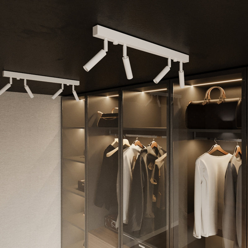 Deckenleuchte Eyetech 4 Weiß Vierflammige Weiße Deckenleuchte – Modern & Hell-Leuchtezauber