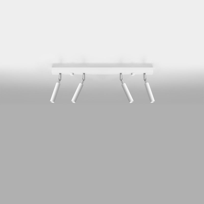 Deckenleuchte Eyetech 4 Weiß Vierflammige Weiße Deckenleuchte – Modern & Hell-Leuchtezauber