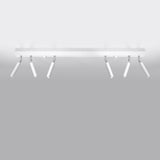 Deckenleuchte Eyetech 6 Weiß Sechsflammige Weiße Spot-Deckenlampe – Vielseitig & Lichtstark-Leuchtezauber