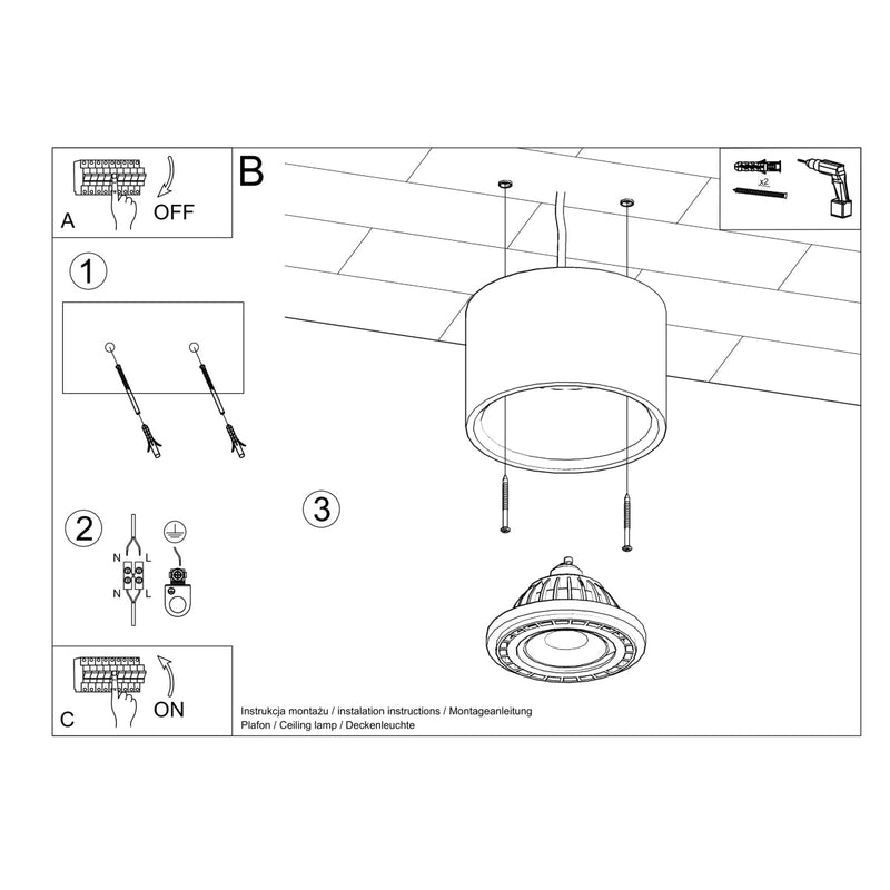 Deckenleuchte Basic 1 Naturholz Kleine Deckenleuchte Mit Holz-Optik – Schlicht & Natürlich-Leuchtezauber
