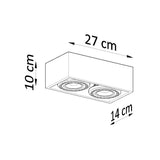 Deckenleuchte Quatro 2 Naturholz Zweiflammige Spot-Deckenlampe Mit Holz – Funktional & Wohnlich-Leuchtezauber