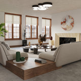 Deckenleuchte Arena 55 Schwarz Große Schwarze Deckenlampe – Modern & Kraftvoll-Leuchtezauber