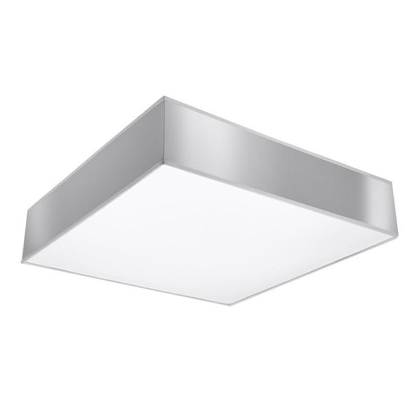 Deckenleuchte Horus 55 Grau Große Graue Deckenlampe Im Modernen Look – Ruhig & Präsent-Leuchtezauber
