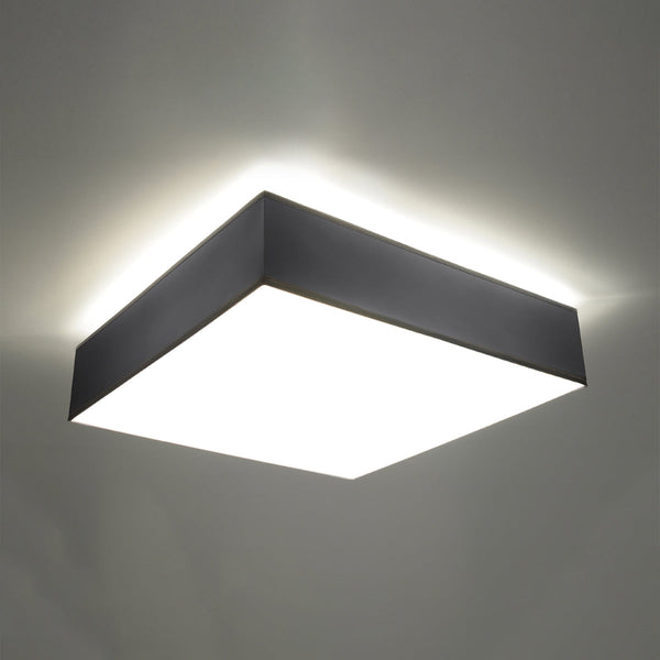 Deckenleuchte Horus 55 Grau Große Graue Deckenlampe Im Modernen Look – Ruhig & Präsent-Leuchtezauber