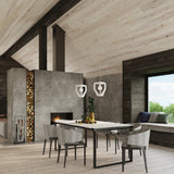 Hängeleuchte Tres – Dreiflammige Pendelleuchte In Weiß Mit Holzdetails-Leuchtezauber