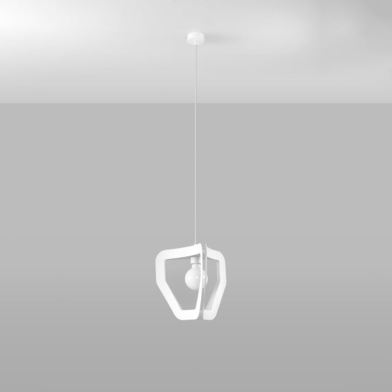 Hängeleuchte Tres – Dreiflammige Pendelleuchte In Weiß Mit Holzdetails-Leuchtezauber