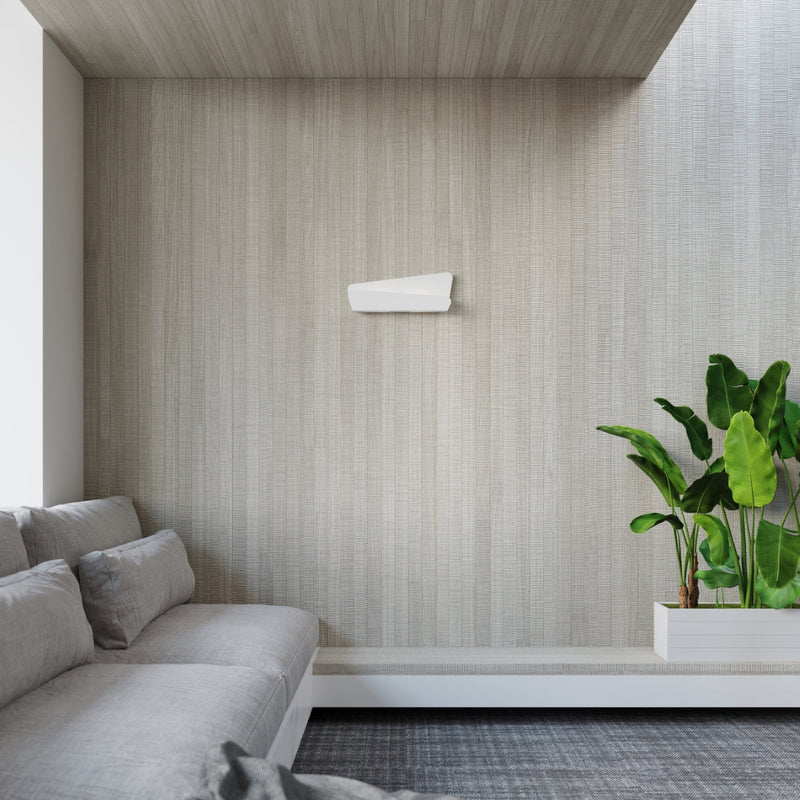 Design Wandleuchte Bascia Weiß Modern-Leuchtezauber