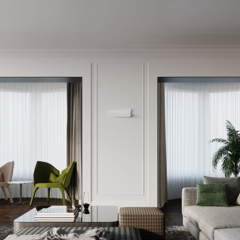 Design Wandleuchte Aliza Weiß LED-Leuchtezauber