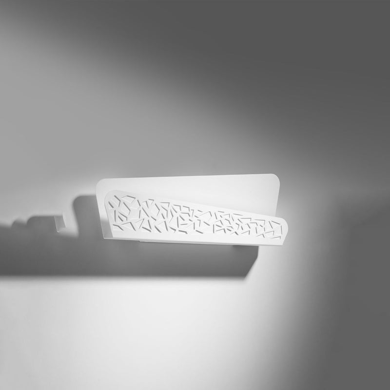 Design Wandleuchte Aliza Weiß LED-Leuchtezauber