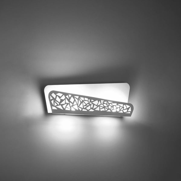 Design Wandleuchte Aliza Weiß LED-Leuchtezauber