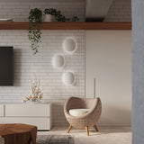 Wandleuchte Senses Weiß Modernes Design-Leuchtezauber