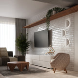 Wandleuchte Senses Weiß Modernes Design-Leuchtezauber