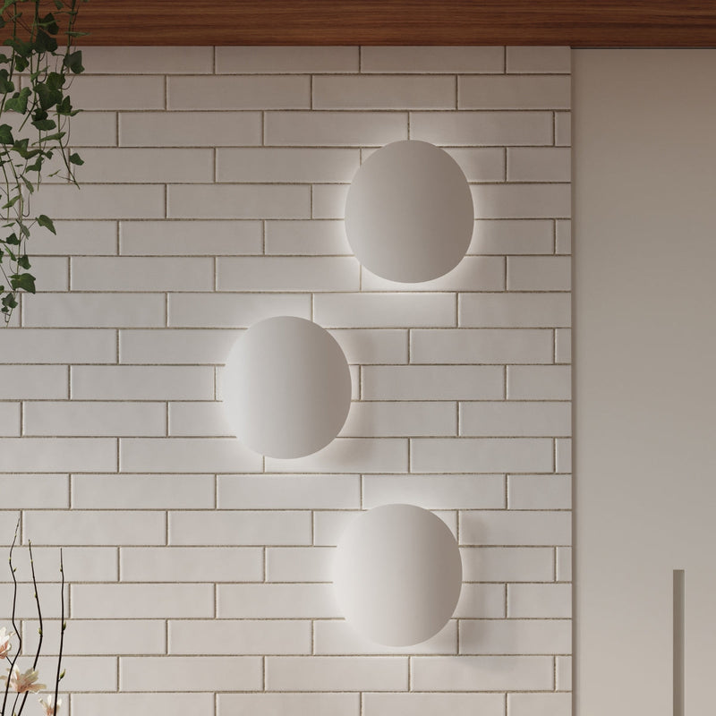 Wandleuchte Senses Weiß Modernes Design-Leuchtezauber