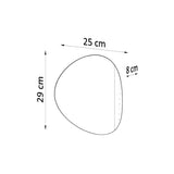 Moderne Wandleuchte Senses Schwarz Led-Leuchtezauber