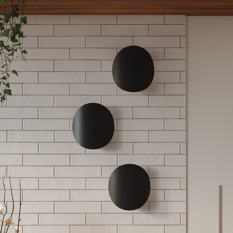 Moderne Wandleuchte Senses Schwarz Led-Leuchtezauber