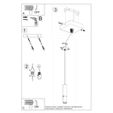 Hängeleuchte Loopez 1 – Einflammige Pendelleuchte In Schwarz & Chrom-Leuchtezauber