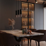 Deckenleuchte Lopez Schwarz-Kupfer Elegante Deckenleuchte Mit Warmem Kupferglanz – Modern & Wohnlich-Leuchtezauber