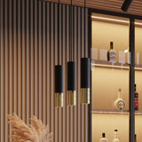 Wandleuchte Loopez Schwarz Gold Led Design-Leuchtezauber
