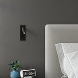 Moderne Wandleuchte Enif Schwarz Led-Leuchtezauber