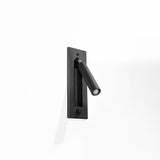 Moderne Wandleuchte Enif Schwarz Led-Leuchtezauber