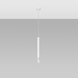 Hängeleuchte Wezyr 1 Weiß – Helle Pendellampe im Stil-Mix-Leuchtezauber